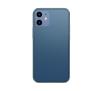 Etui Baseus Frosted Glass Protective Case do iPhone 12 mini (niebieski)