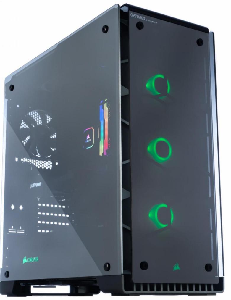 Komputer gamingowy Optimus E-sport Extreme GZ590T-CR2 i7-11700K 16GB RAM 2TB + 480GB Dysk RTX3070 Win10