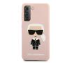 Etui Karl Lagerfeld Silicone Iconic do Samsung Galaxy S21+