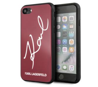 Etui Karl Lagerfeld Glitter Karl Signature KLHCI8DLKSRE do iPhone 7/7/SE 2020