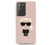 Etui Karl Lagerfeld Silicone Iconic do Samsung Galaxy S21 Ultra