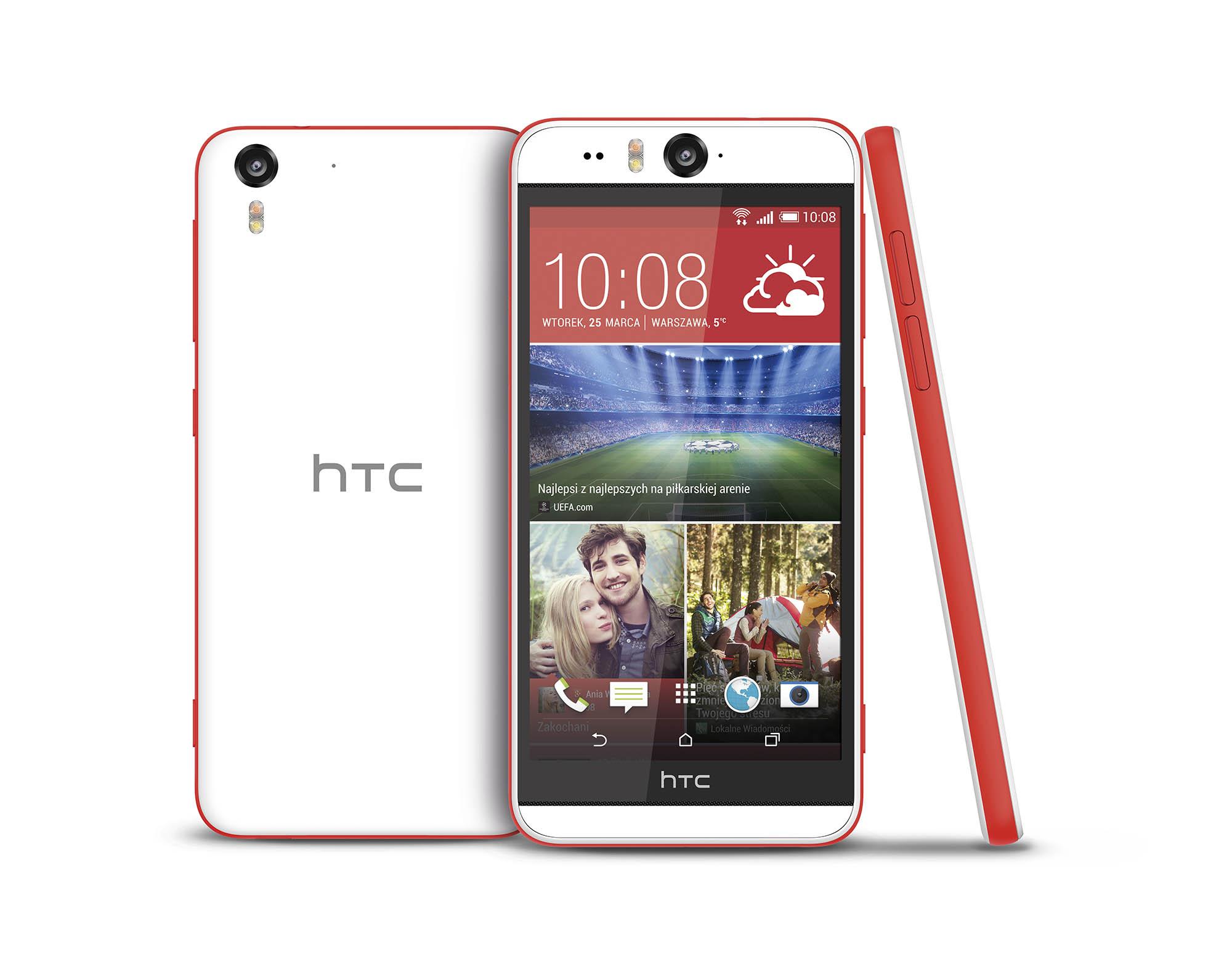 HTC Desire Eye (czerwony)