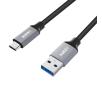 Kabel Aukey CB-CD2 USB do USB-C 2,0 QC 3A 60W 1m Czarny