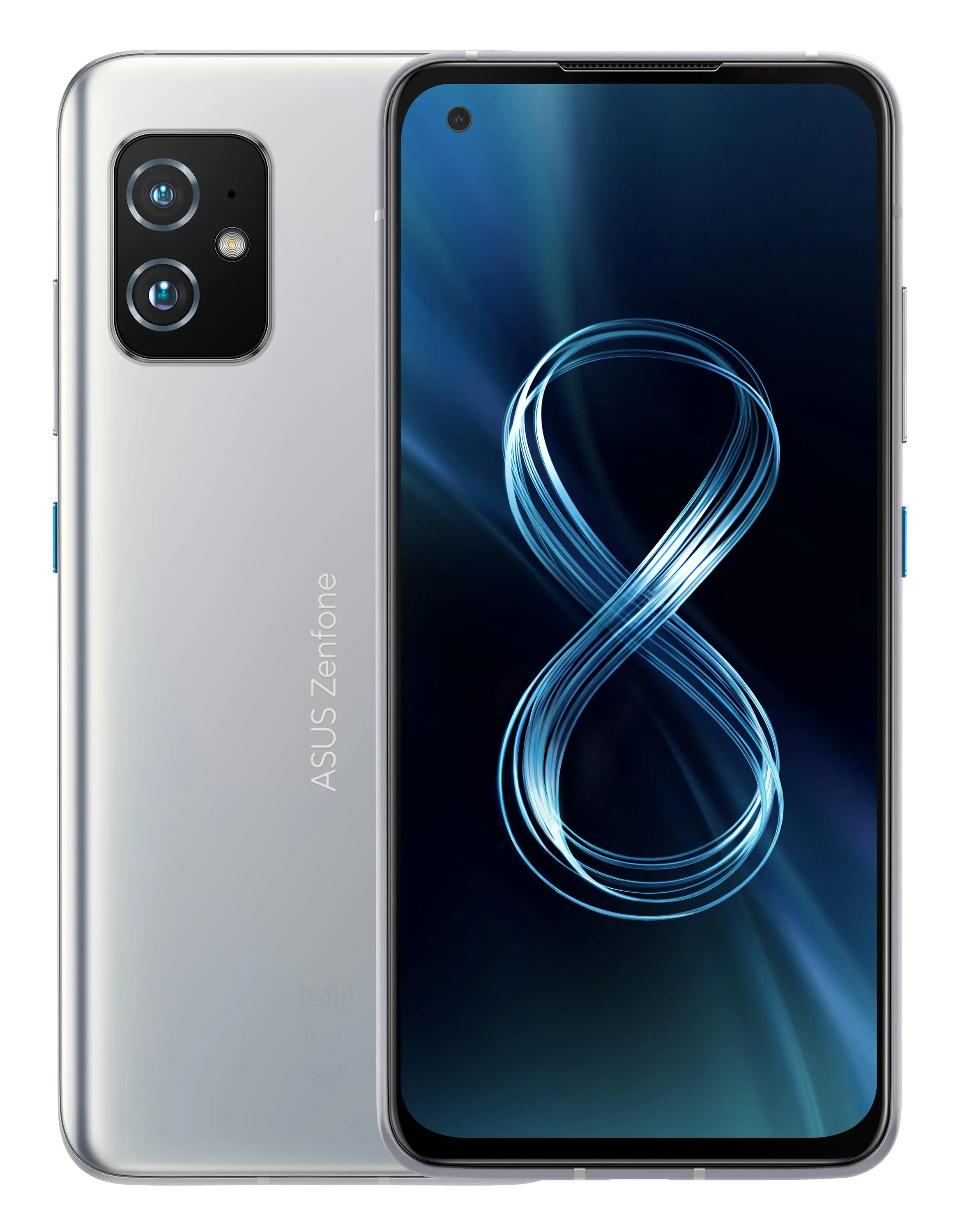 Smartfon ASUS ZenFone 8 16/256GB 5,92 64Mpix Srebrny