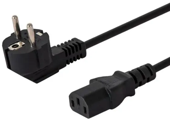 Kabel zasilający Savio CL-98 Czarny