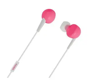 Koss KEB6i Dokanałowe Mikrofon Różowy