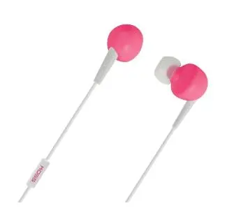 Słuchawki przewodowe Koss KEB6i Dokanałowe Mikrofon Różowy