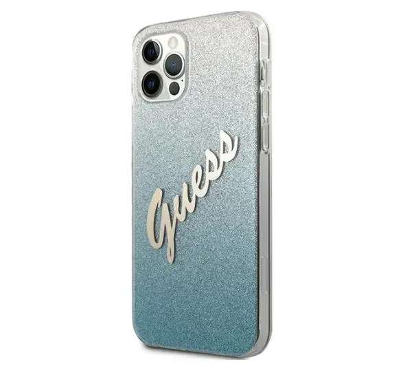 Guess Glitter Gradient Script GUHCP12MPCUGLSBL do iPhone 12/12 Pro