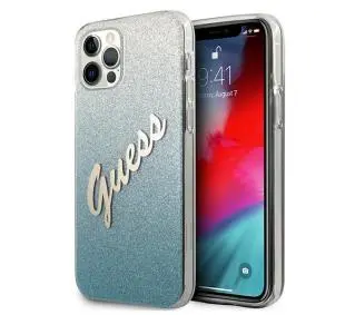 Guess Glitter Gradient Script GUHCP12MPCUGLSBL do iPhone 12/12 Pro
