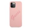 Etui Guess Silicone Vintage Script GUHCP12LLSVSPI do iPhone 12 Pro Max