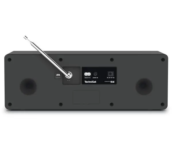 TechniSat DigitRadio 3 Radio FM DAB+ Bluetooth Czarno-srebrny - Kup na Raty - RRSO 0%