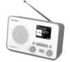 Radioodbiornik TechniSat TechniRadio 6 IR Radio FM DAB+ Internetowe Bluetooth Biało-szary