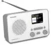 Radioodbiornik TechniSat TechniRadio 6 IR Radio FM DAB+ Internetowe Bluetooth Biało-szary