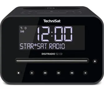 Radiobudzik TechniSat DigitRadio 52 CD Czarny