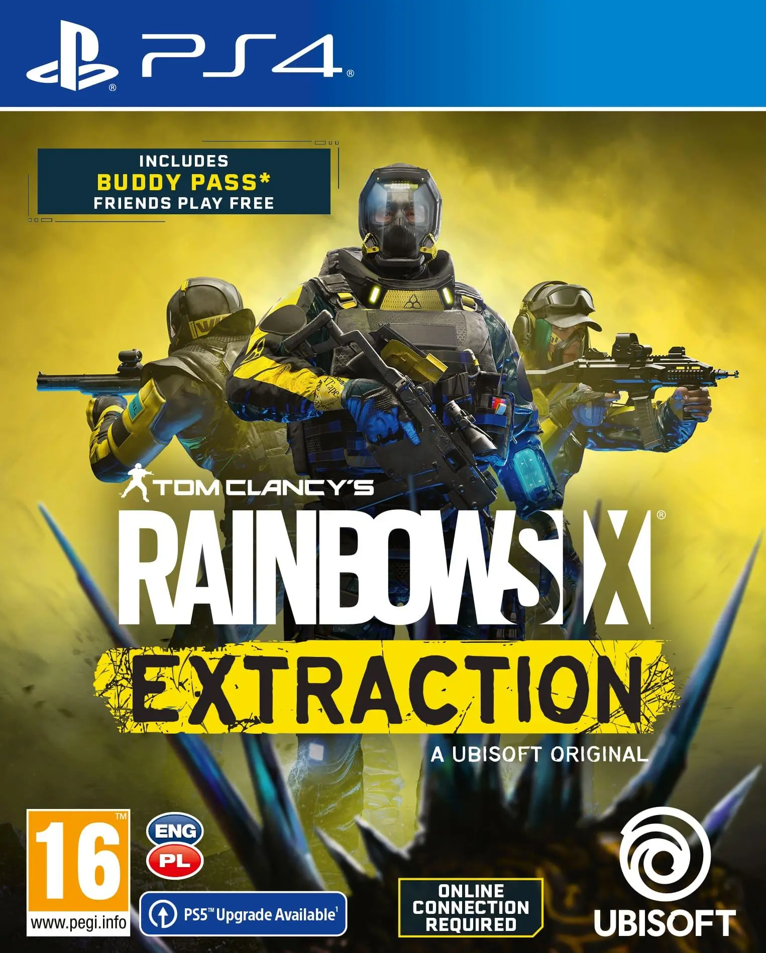 Tom Clancy's Rainbow Six Extraction Gra na PS4 (Kompatybilna z PS5)