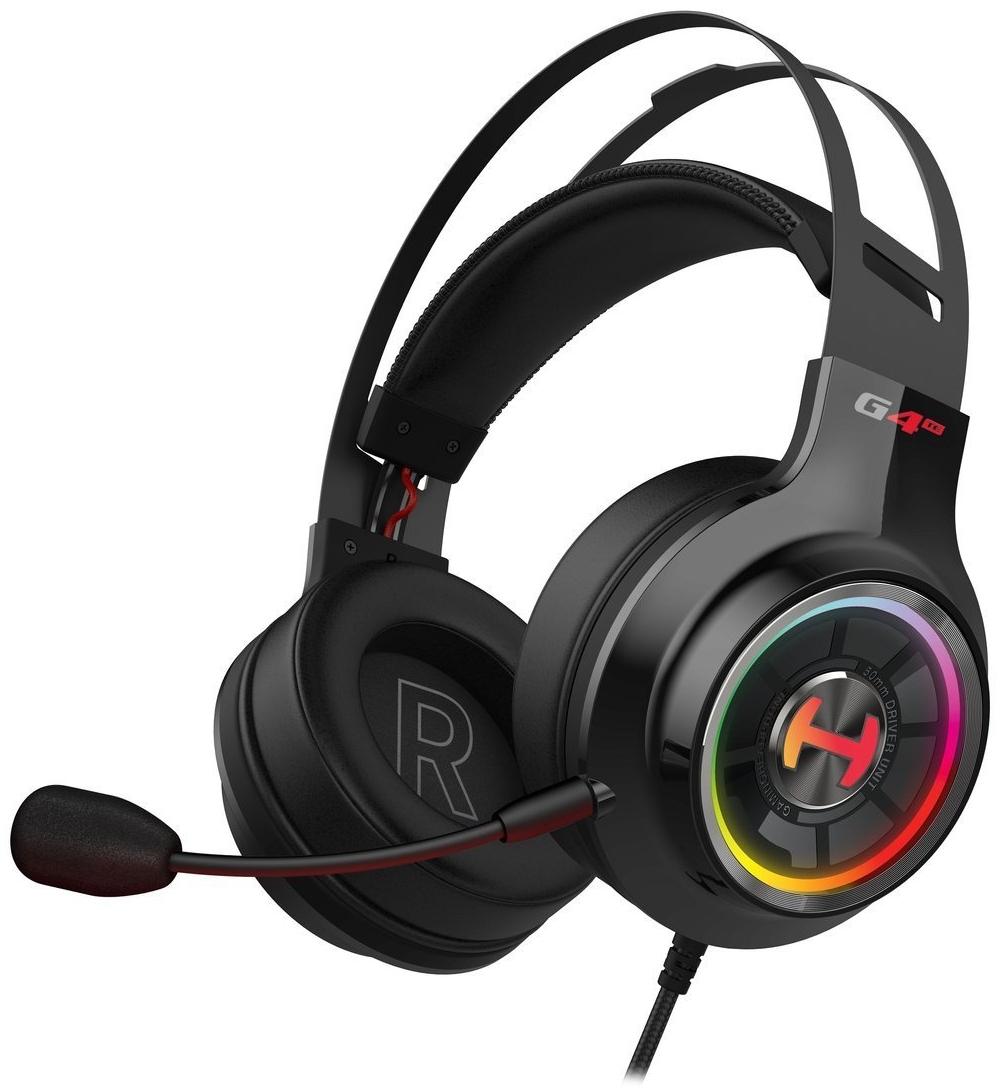 Słuchawki przewodowe z mikrofonem Edifier G4 TE Nauszne Czarny