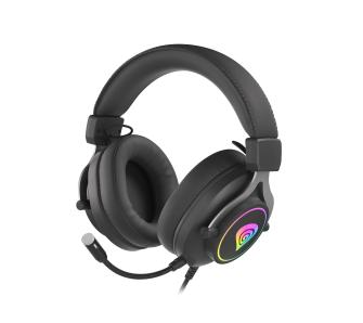 słuchawki z mikrofonem Genesis Neon 750 RGB (czarny)