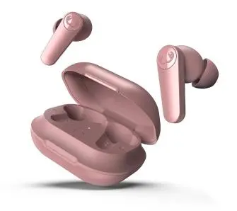 Słuchawki bezprzewodowe Fresh 'n Rebel Twins ANC Dokanałowe Dusty pink