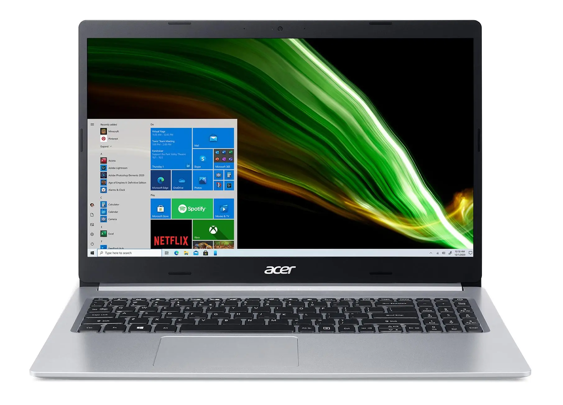 Laptop Acer Aspire 5 A515-45-R68G 15,6" R5 5500U 16GB RAM 512GB Dysk SSD Win10 Srebrny