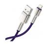 Kabel Baseus Cafule Metal USB do Lightning 1m Fioletowy