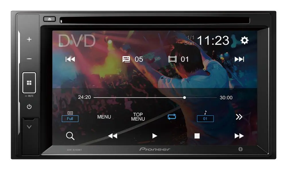 Radioodtwarzacz samochodowy Pioneer AVH-A240BT z DVD/CD/USB 6,2" 4x50W Bluetooth
