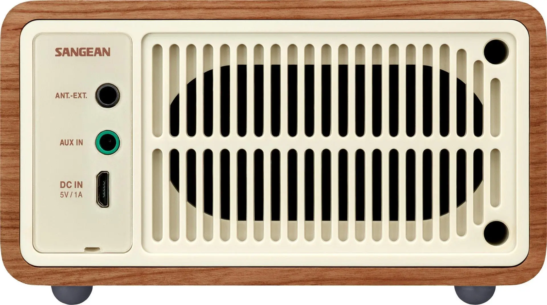Radioodbiornik Sangean GENUINE MINI WR-7 Radio FM Bluetooth Orzech