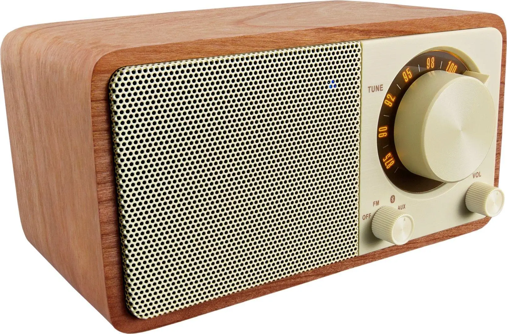 Radioodbiornik Sangean GENUINE MINI WR-7 Radio FM Bluetooth Orzech