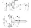 Bateria KFA Armatura Arura Krzem 4210-910-00 Chrom Mosiądz