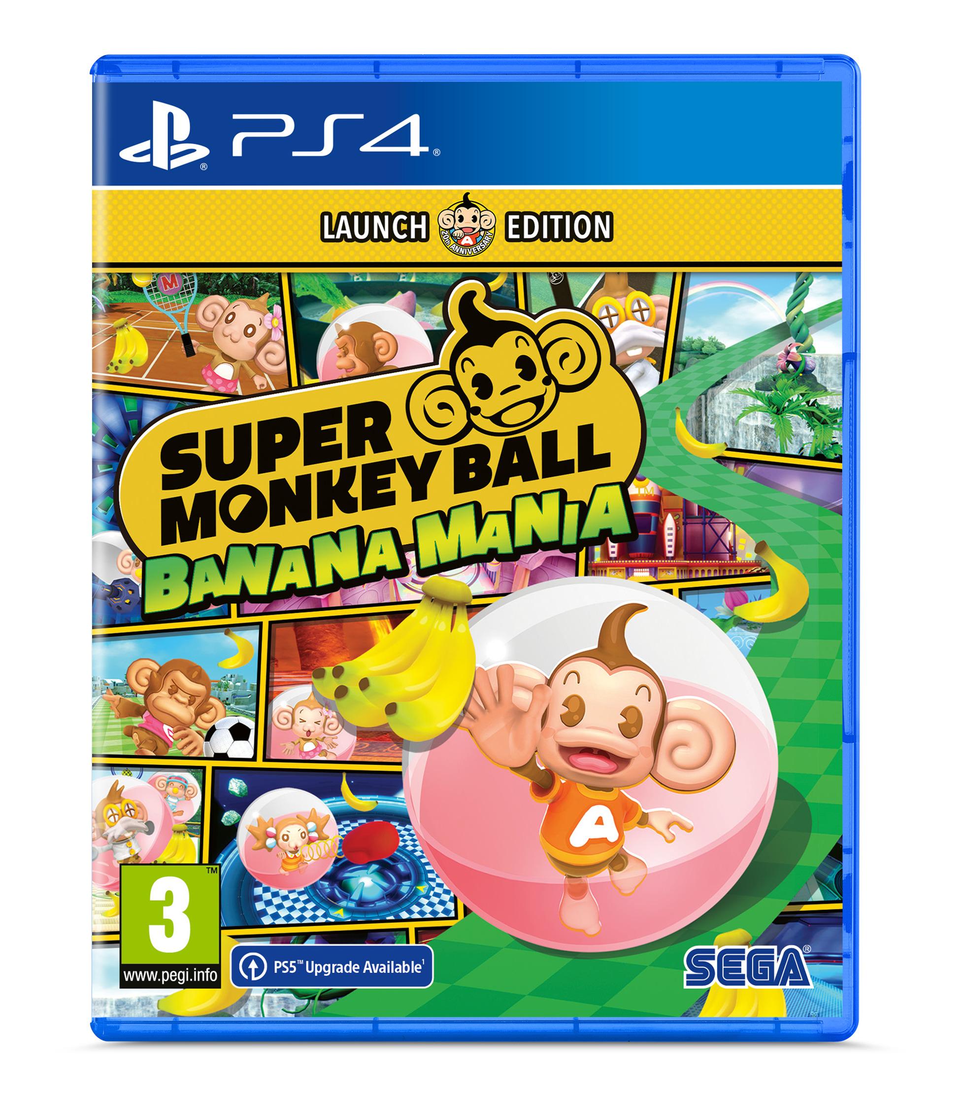 Super Monkey Ball Banana Mania - Edycja Launch - Gra na PS4 (Kompatybilna z PS5)