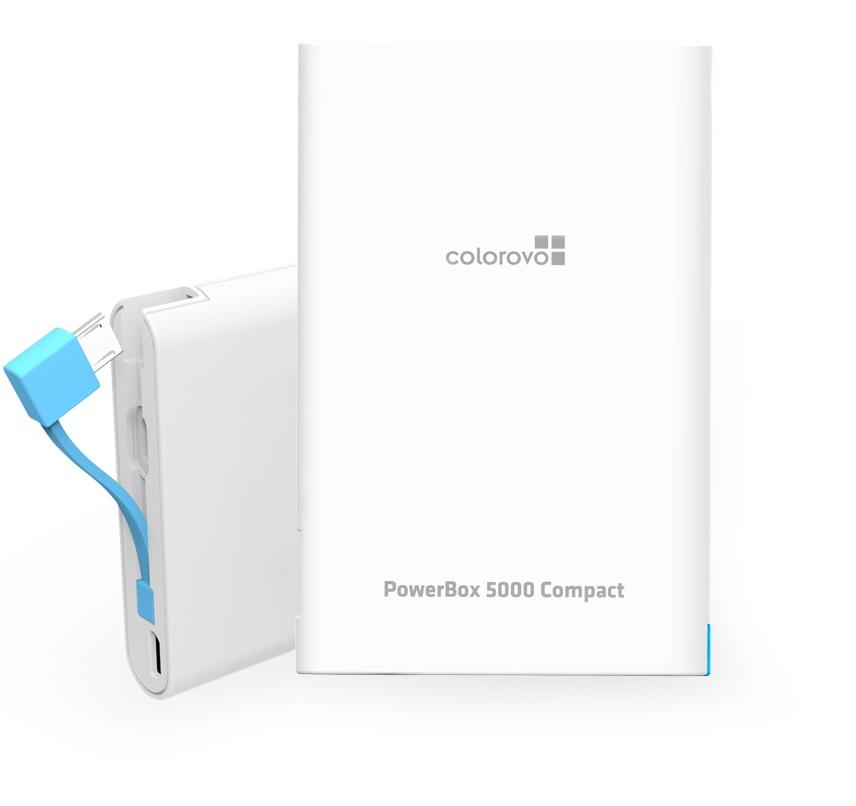 Powerbank Colorovo PowerBox Compact 5000 (biały)