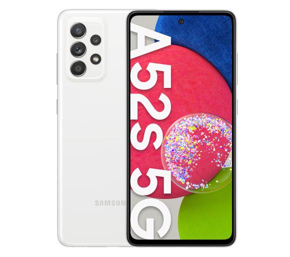 smartfon Samsung Galaxy A52s 5G (biały)