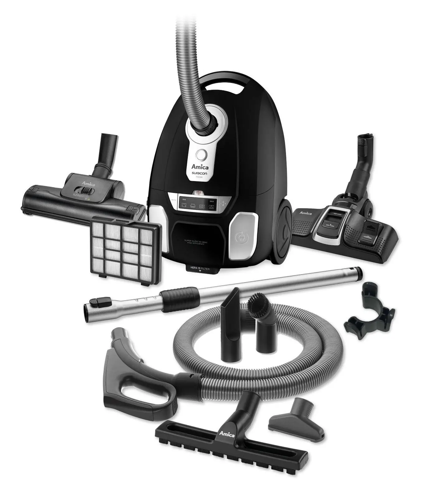 Odkurzacz Amica Suracon VM 7002 720W Turboszczotka Szczotka do parkietów