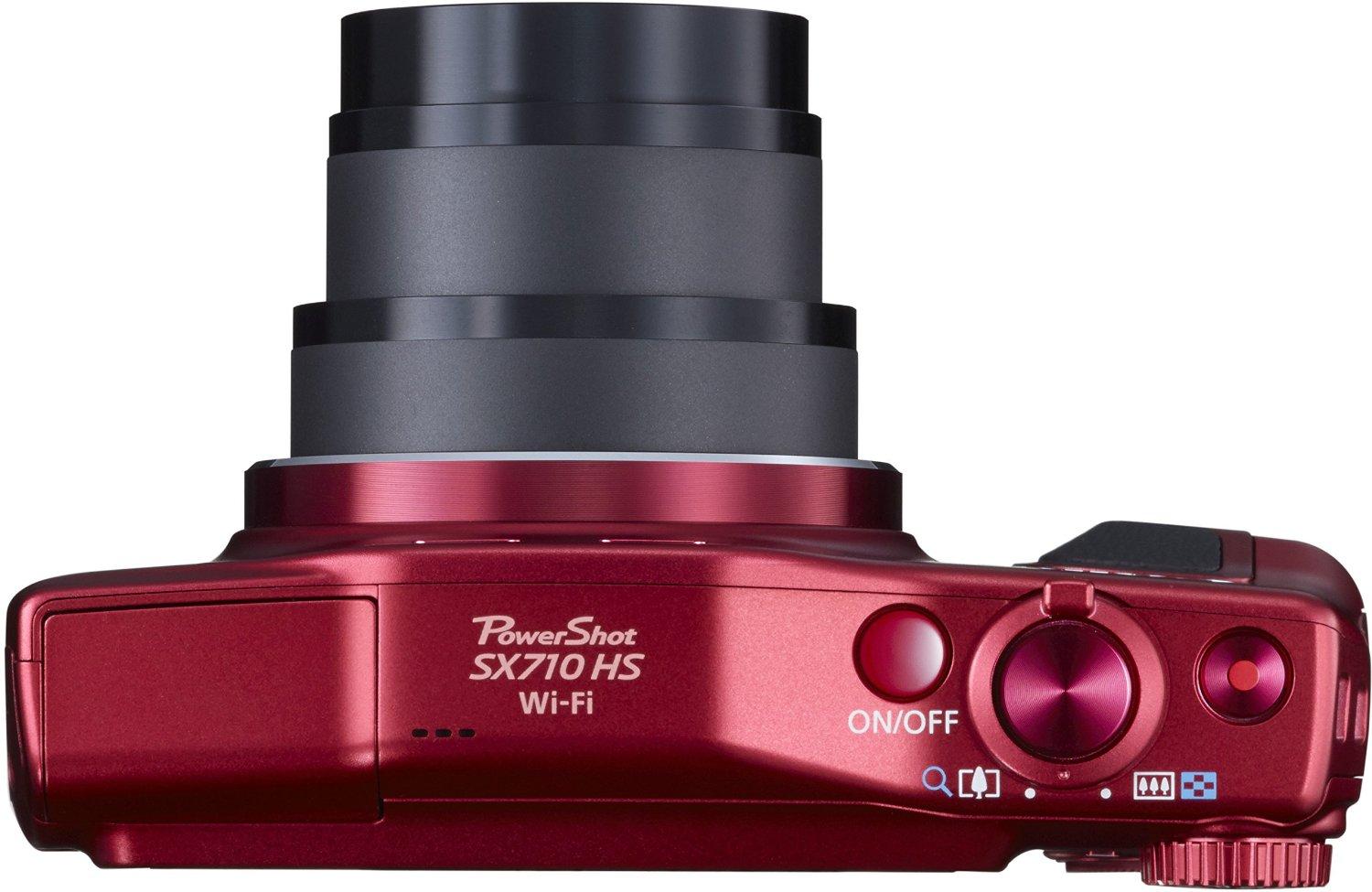 Canon キャノン パワーショット PowerShot SX710HS レッド Canon PowerShot SX710HS (czerwony) - Opinie, Cena - RTV EURO AGD