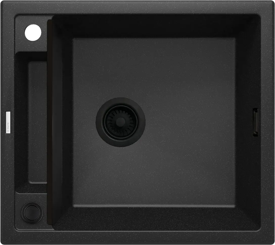 Zlewozmywak Deante Magnetic ZRM G103 Granitowy Grafitowy/Metalik