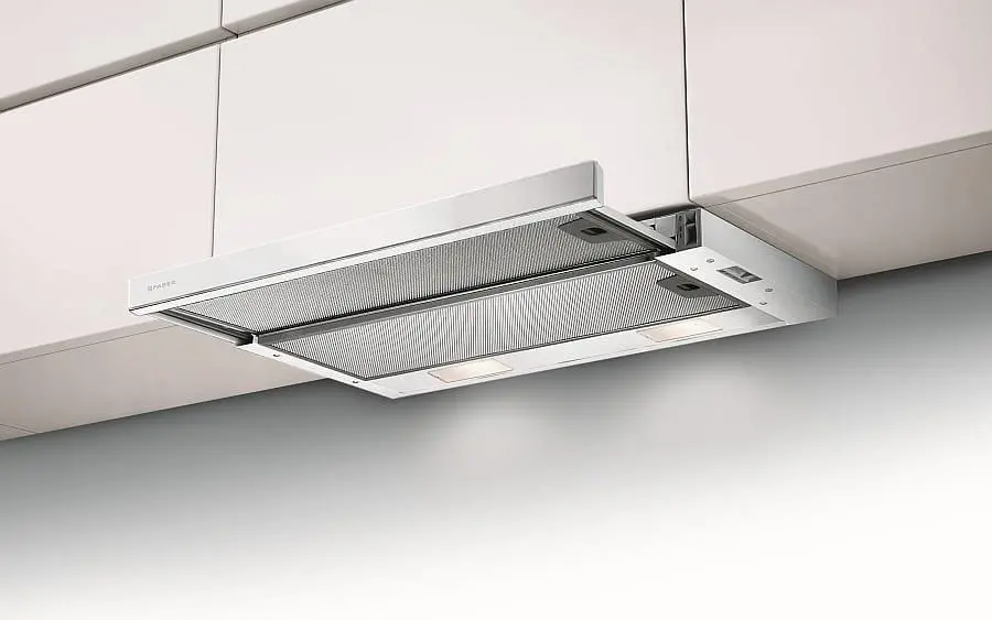 фото Вытяжка телескопическая Faber FLEXA NG GLASS LUX WH A60 1
