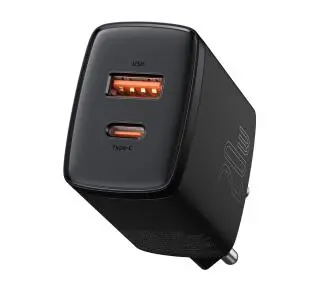 Ładowarka sieciowa Baseus Compact Quick Charger 20W Czarny