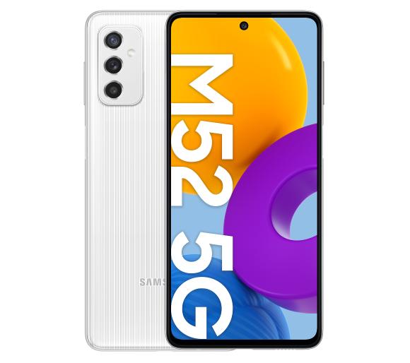 smartfon Samsung Galaxy M52 5G (biały)