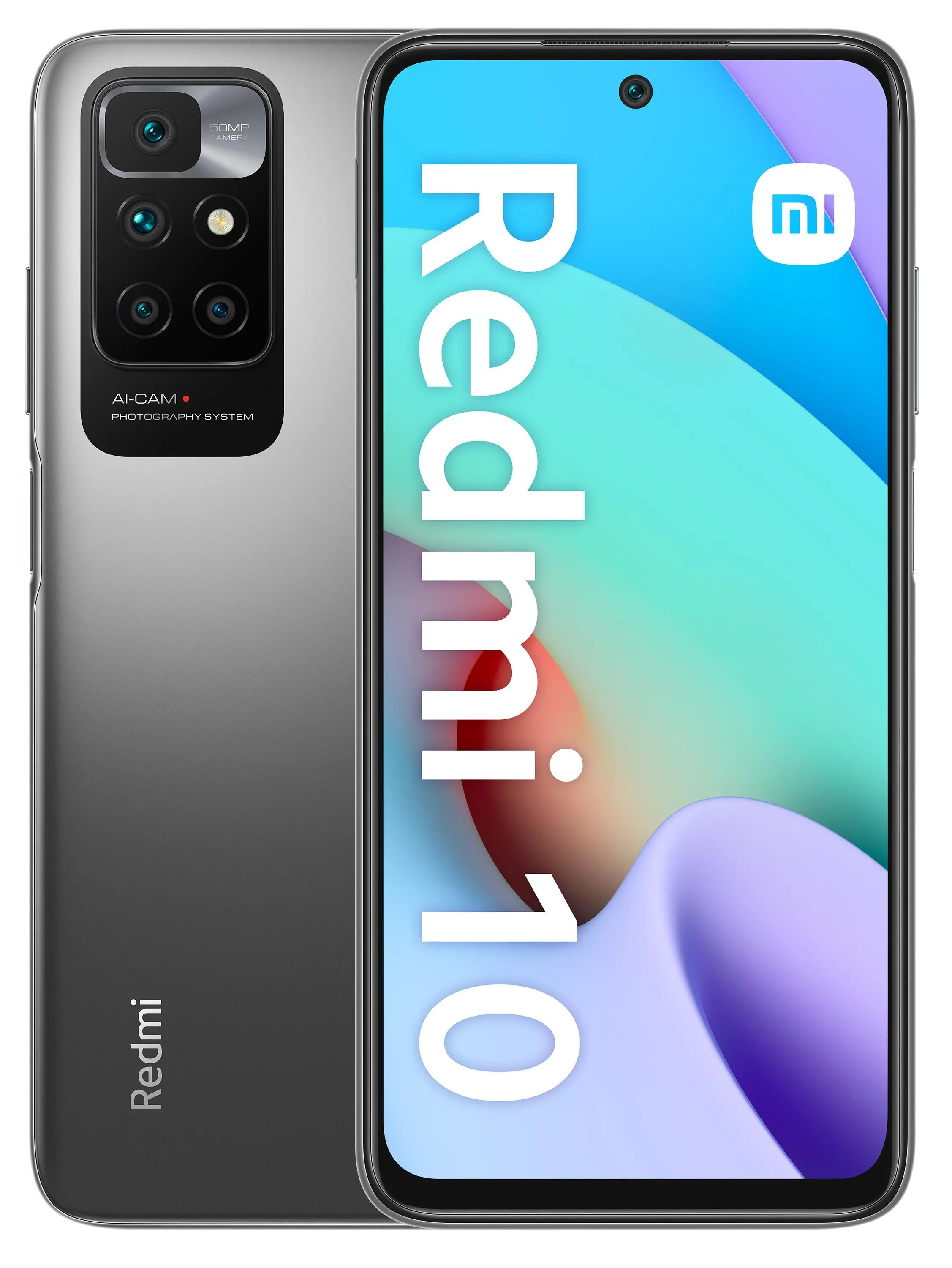 Smartfon Xiaomi Redmi 10 4/64GB - 6,5" - 50 Mpix - szary