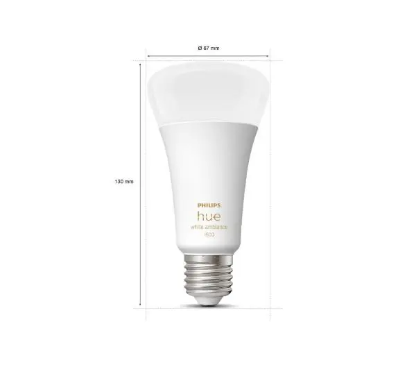 Philips Hue White Ambiance E27 1 szt.