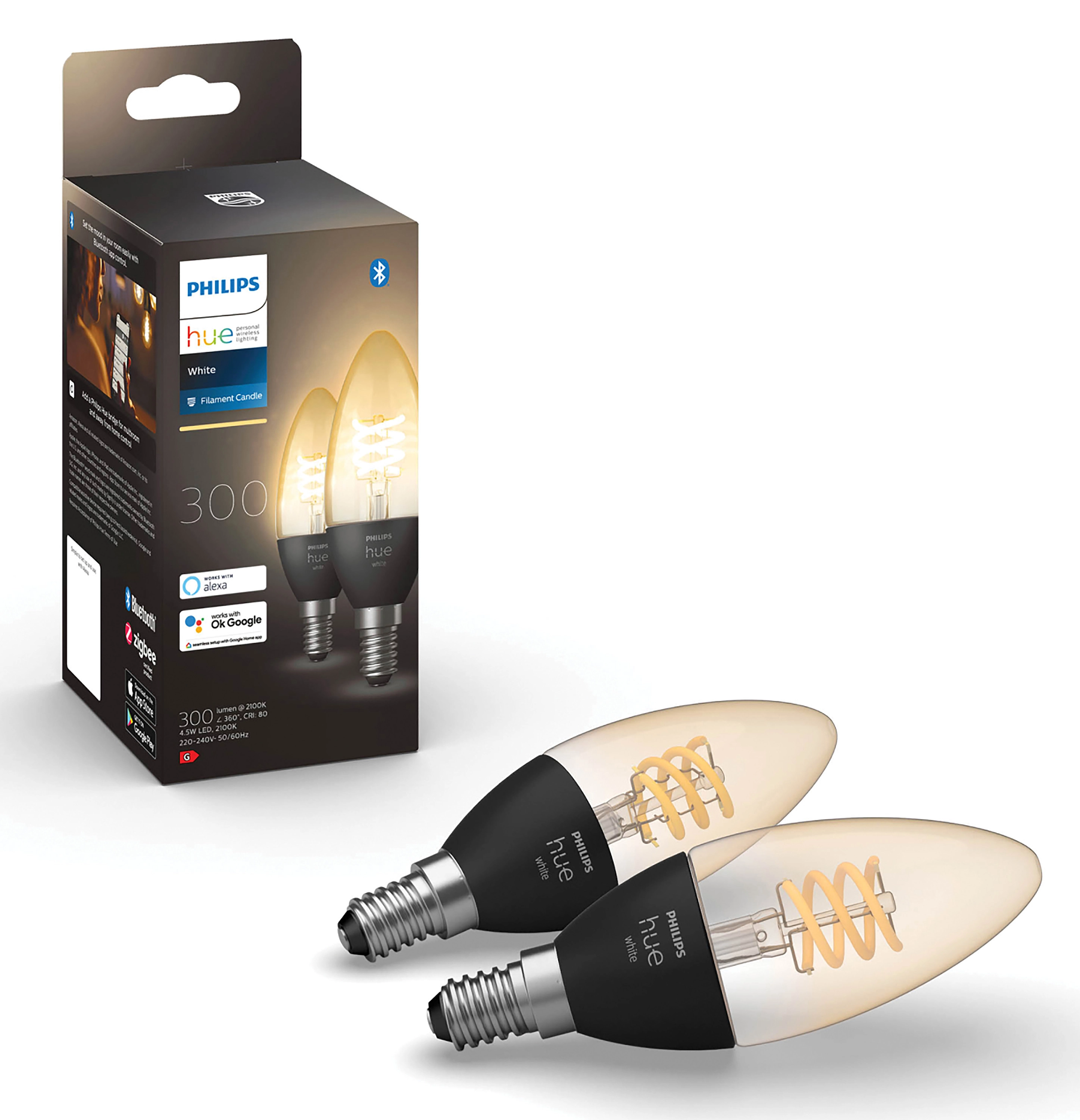 Żarówka LED Philips Hue White E14 2 szt.