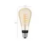 Żarówka LED Philips Hue White Ambiance Filament Edison ST72 E27 1 szt.