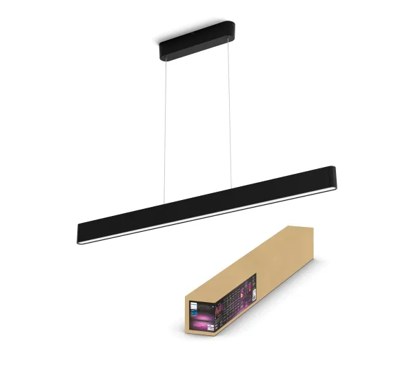 Inteligentne oświetlenie - Philips Hue White and Colour Ambiance Ensis Czarny