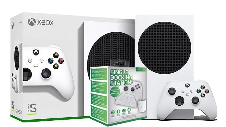 Konsola Xbox Series S 512GB  + Ładowarka Venom VS2870