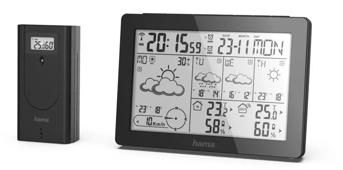 Stacja pogody Hama Meteo Time 186369