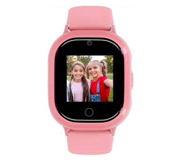 Smartwatch Locon Watch Lite S (różowy) + Pakiet Bezpieczna Rodzina na 12 miesięcy