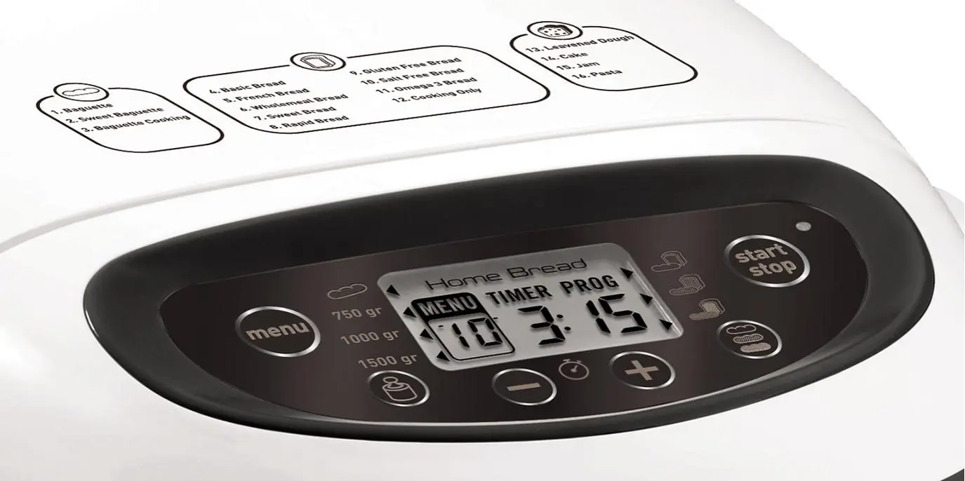 Wypiekacz do chleba Tefal Home Bread Baguette PF610138 16 programów 1600W