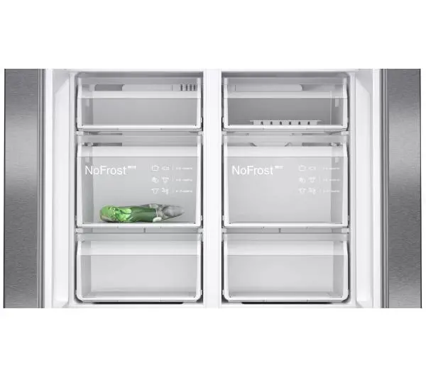 Siemens iQ300 KF96NAXEA Pełny No Frost 183cm Szuflada z kontrolą wilgotności Zdalne sterowanie Ciemna Stal Nierdzewna - DRUGI -30%, ALBO 5-TY ZA 1ZŁ - Kup na Raty - RRSO 0%