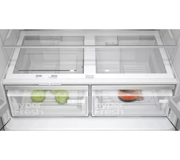 Siemens iQ300 KF96NAXEA Pełny No Frost 183cm Szuflada z kontrolą wilgotności Zdalne sterowanie Ciemna Stal Nierdzewna - DRUGI -30%, ALBO 5-TY ZA 1ZŁ - Kup na Raty - RRSO 0%