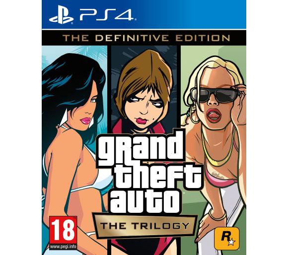 gra Grand Theft Auto: The Trilogy - The Definitive Edition Gra na PS4 (Kompatybilna z PS5)