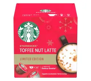Starbucks Nescafe Dolce Gusto Toffee Nut Latte 12szt.